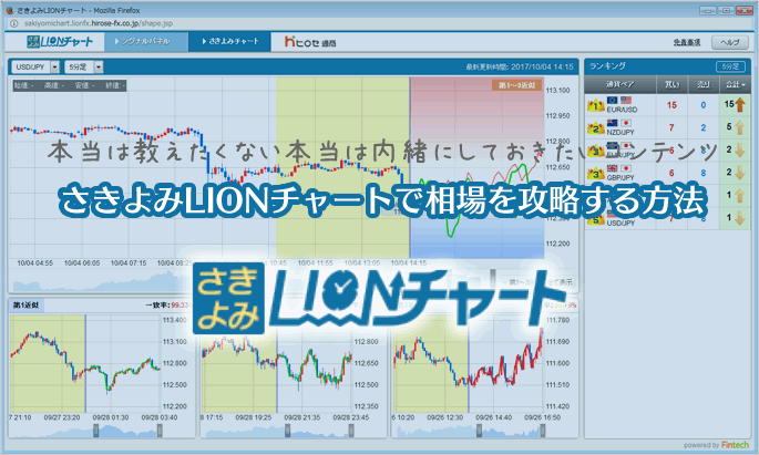 さきよみLIONチャート